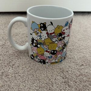 Sanrio hello kitty mug multiple characters